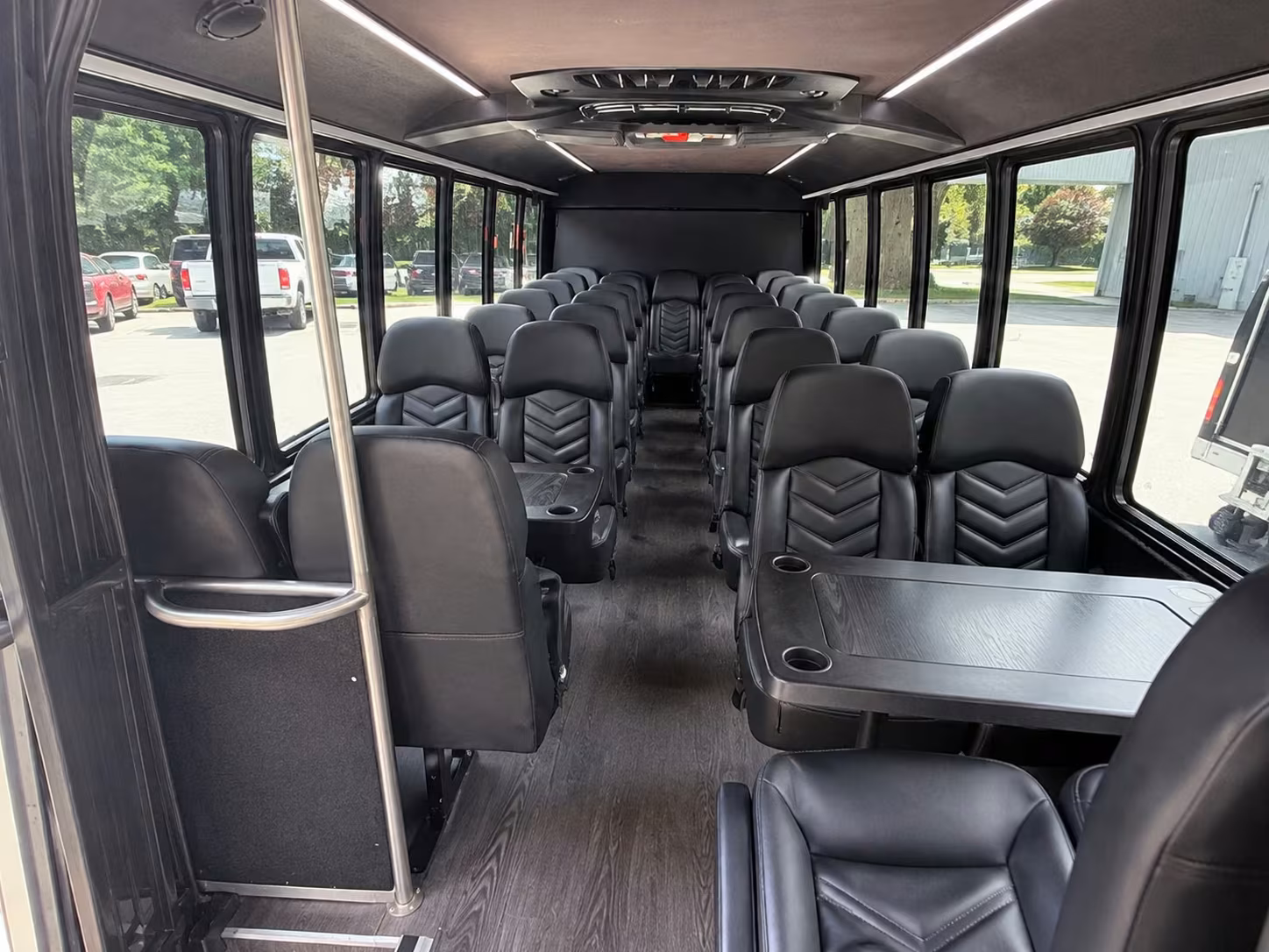 20 passenger minibus interior
