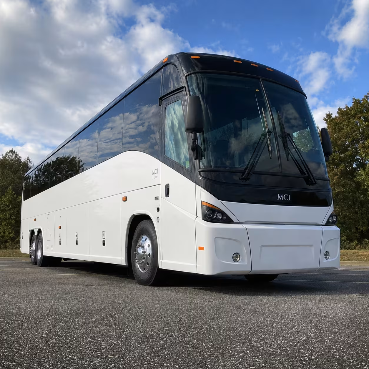 employee shuttle buses for macon industrial shift workers