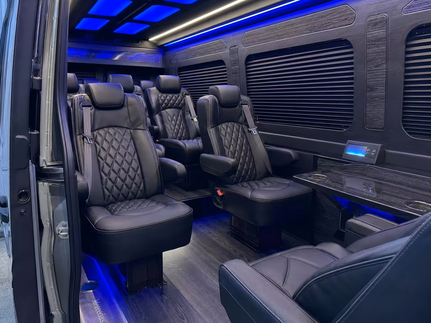sprinter van transportation for groups and events across macon