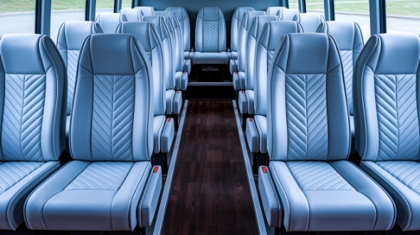 35 passenger minibus interior