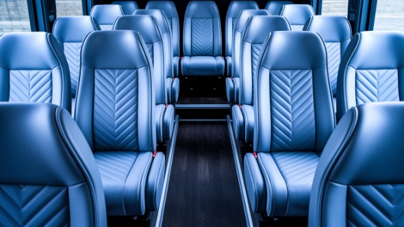 macon 30 passenger minibus interior
