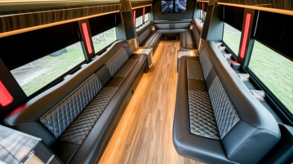 macon party bus rental inside